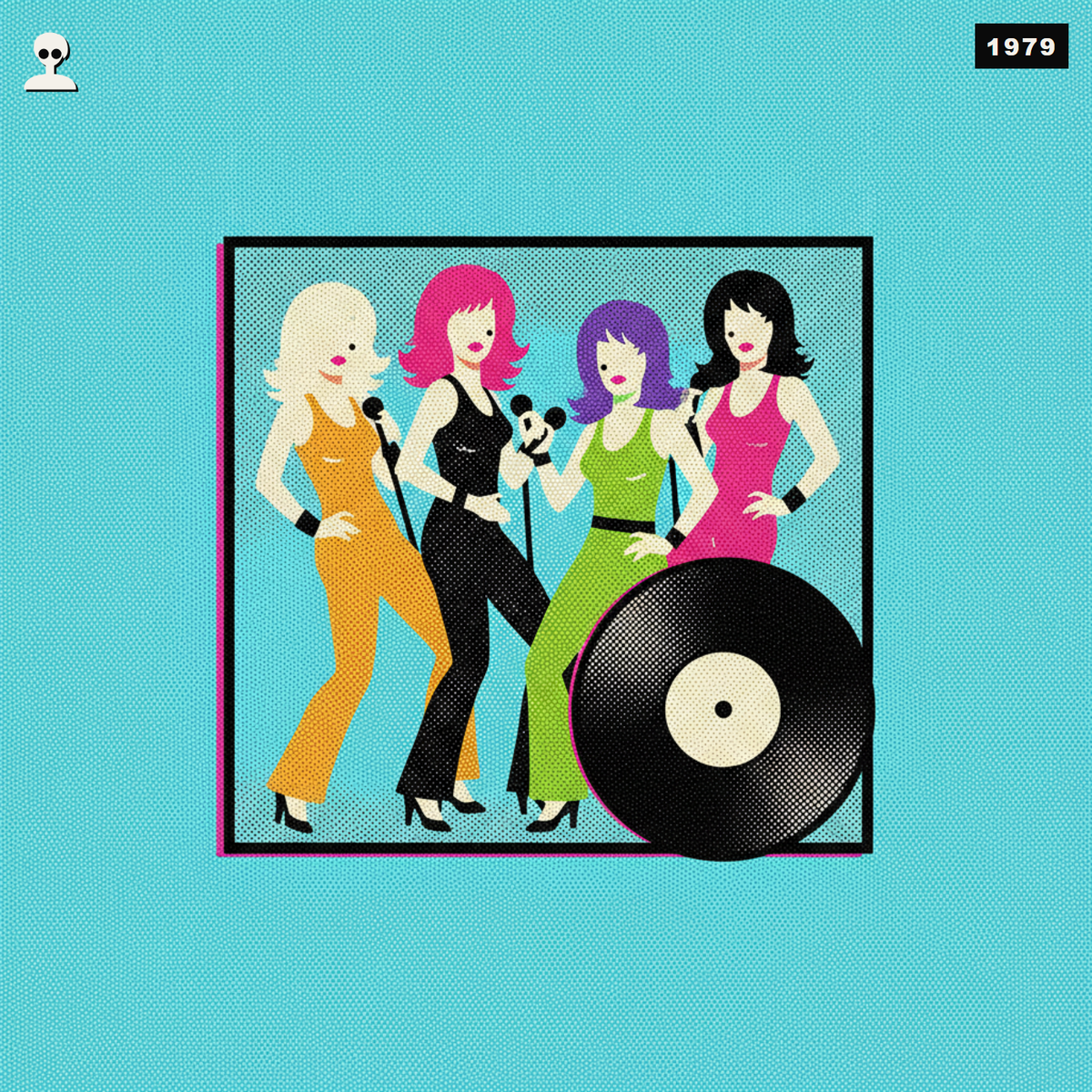 Donna Summer - Bad Girls (Vinyl LP) - Andy Warhol pop-art illustration