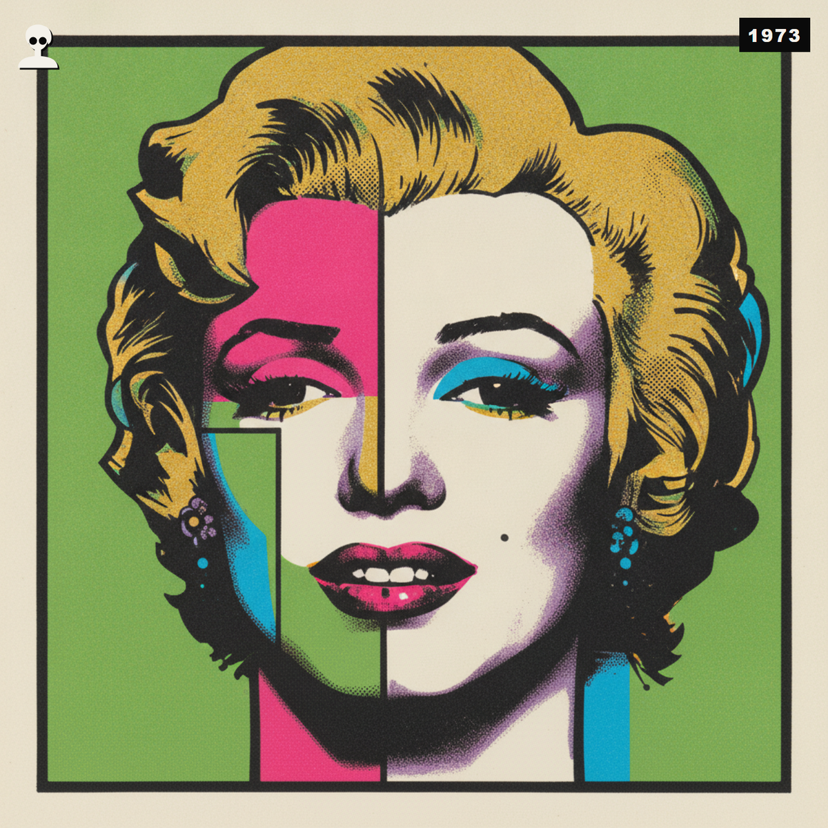 Norman Mailer. Marilyn Monroe (Taschen) - Andy Warhol pop-art illustration