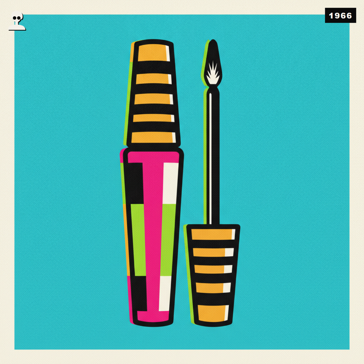 Black Liquid Eyeliner - Andy Warhol pop-art illustration