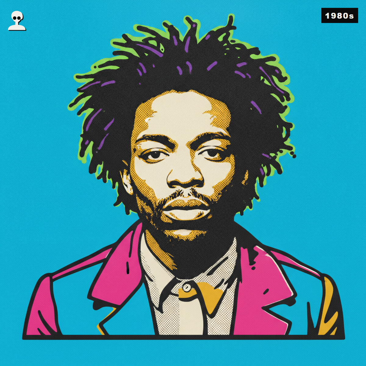 Jean-Michel Basquiat (Taschen 40th Edition) - Andy Warhol pop-art illustration