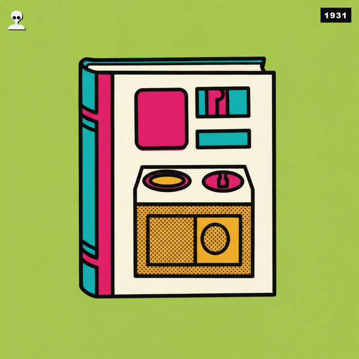 Joy of Cooking by Irma Rombauer - Andy Warhol pop-art illustration