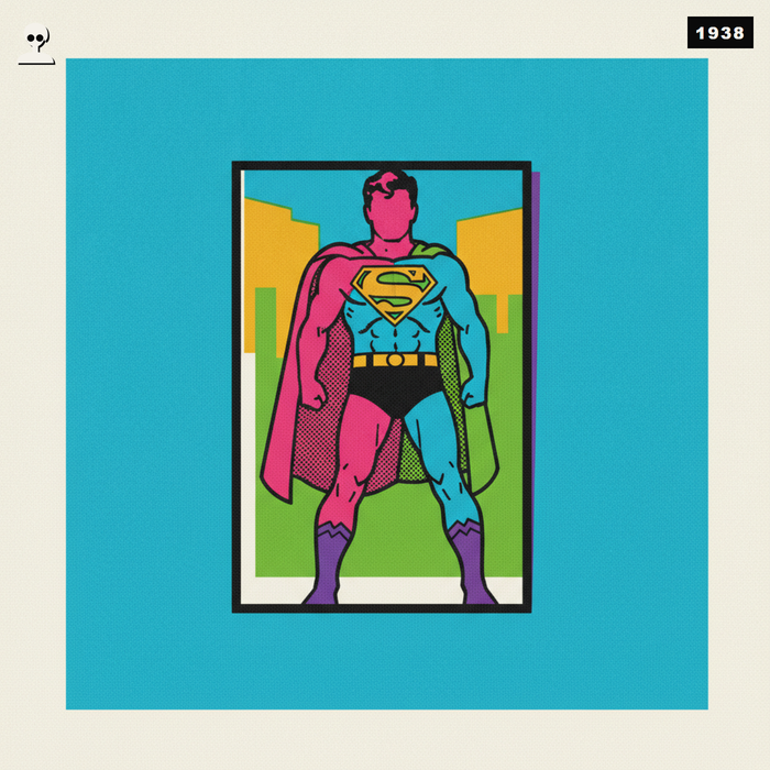 Superman: The Golden Age Vol. 1 (DC) - Andy Warhol pop-art illustration